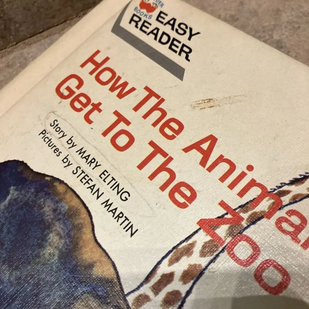 HOW THE ANIMALS GET TO THE ZOO EASY READER HARDCOVER 1964‎
